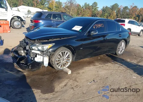 2018 Infiniti Q50 3.0T Luxe из США, поврежденный, VIN JN1EV7AP8JM364515